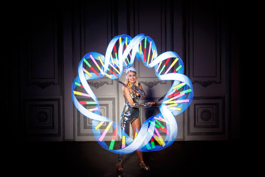 неоновое шоу минск